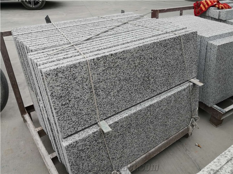 Ivory White Granite Stairs,Floor Steps