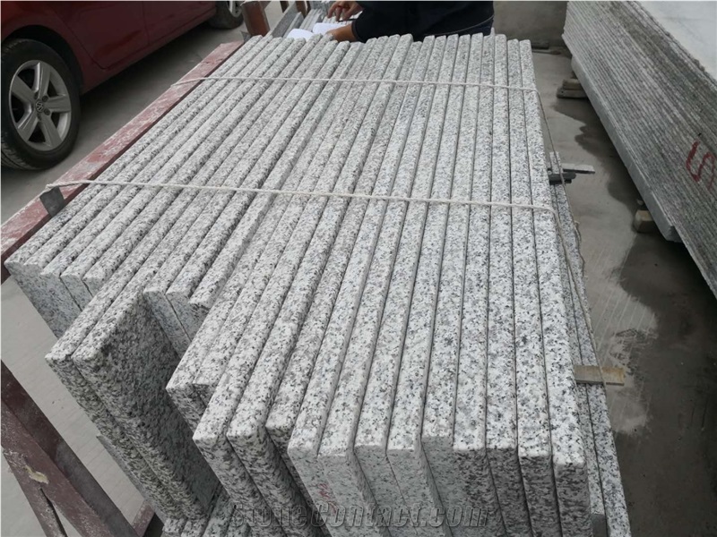 Ivory White Granite Stairs,Floor Steps