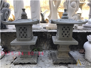 Lantern Garden Landscaping, Lantern Stone Carving