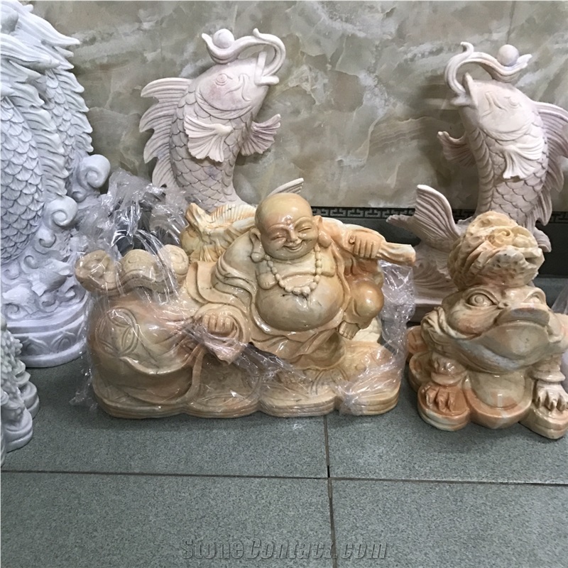 Stone Buddhism Statue,White Marble Buddha