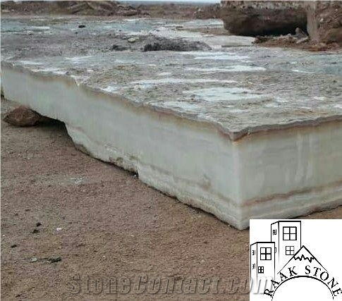 Iranian White Onyx Blocks