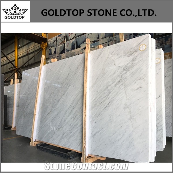 Bianco Carrara White Marble Floor,Wall Tile, Slab