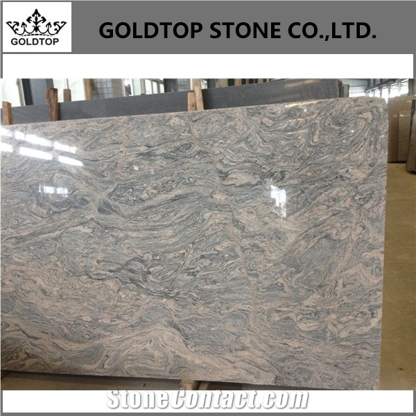 China Juparana Granite Slabs & Tiles, Granite Wall