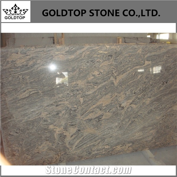 China Juparana Granite Slabs & Tiles, Granite Wall