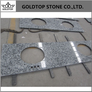 Chinese Wave White Granite Kitchen Countertop
