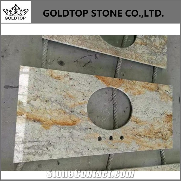Colonial Cream Granite Kitchen Countertop