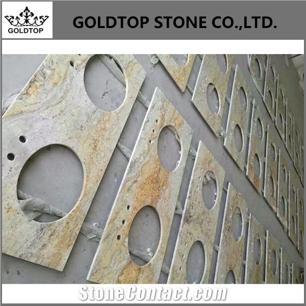 Colonial Cream Granite Kitchen Countertop