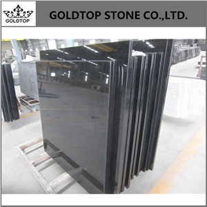 India Black Galaxy Kitchen Granite Countertop