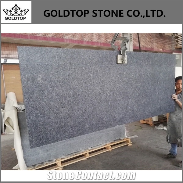 India Steel Gray Polished Granite Countertops