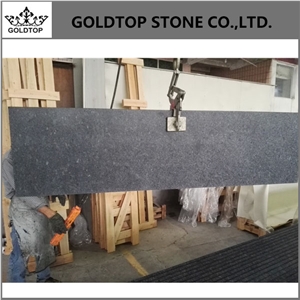 India Steel Gray Polished Granite Countertops