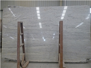 Indian White River Granite Prefab Counter