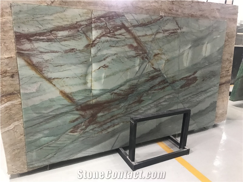 Botanic Green Quartzite Slab