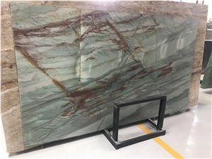 Botanic Green Quartzite Slab