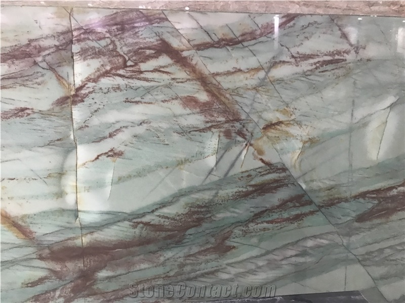 Botanic Green Quartzite Slab