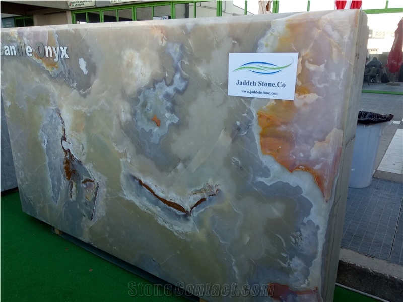 Candle Onyx Polished Slabs