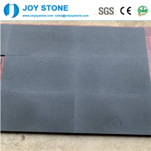 Smooth Surface Hainan Black Basalt Honed Wall Tile Smooth Surface Hainan Black Basalt Honed Wall Tile