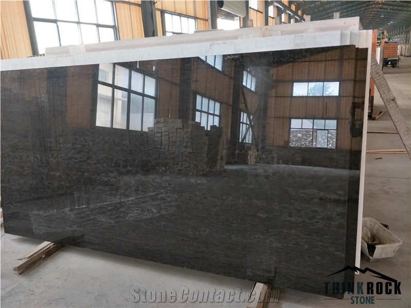 Black Nano Crystallized Artificial Stone Big Slabs