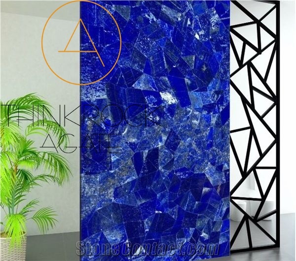 China Lapis Lazuli Semi Precious Stone for Countertops