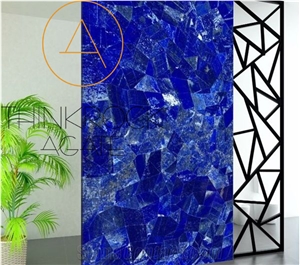 China Lapis Lazuli Semi Precious Stone for Countertops