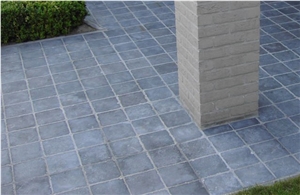 Garden, Courtyard Ground Blue Stone Paving Cobble