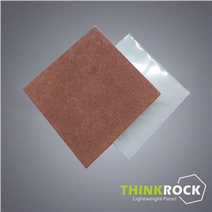 Honed Red Sandstone Aluminium Honeycomb Panel Honed Red Sandstone Aluminium Honeycomb Panel