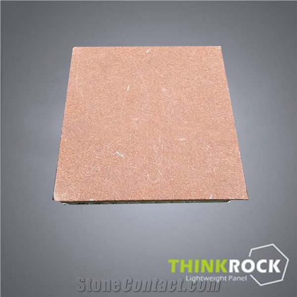 Maple Red Sandstone Aluminium Honeycomb Panels