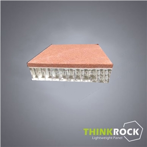 Red Sandstone Honeycomb Backed Walling Panels