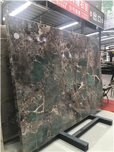 Pampers Green Quartzite Polished Big Slabs