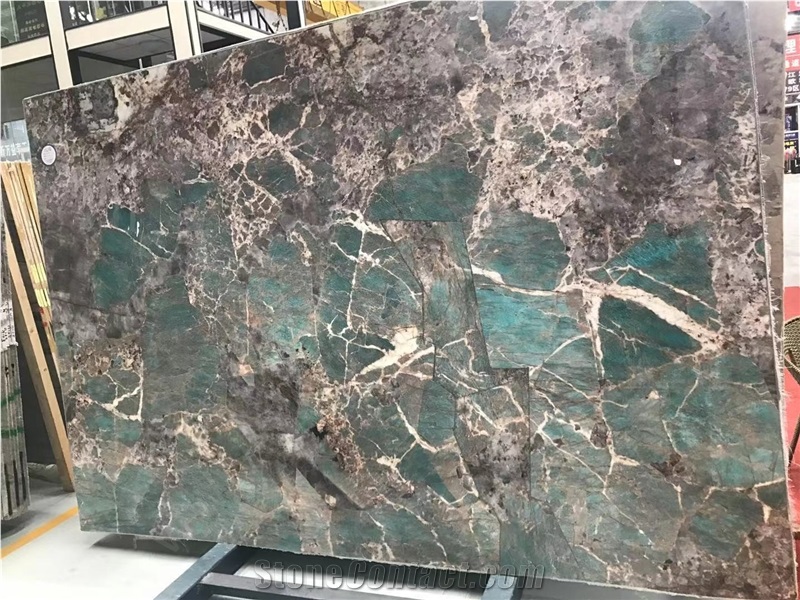 Pampers Green Quartzite Polished Big Slabs