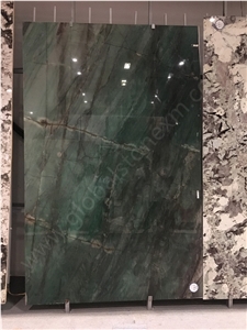 Pampers Green Quartzite Polished Big Slabs