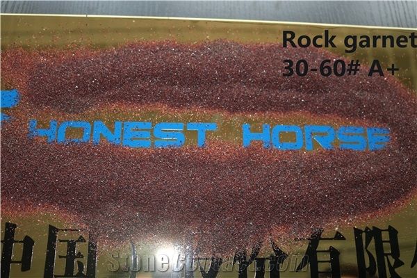 Sandblatsing Rock Garnet Sand 30-60 Mesh