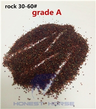 Sandblatsing Rock Garnet Sand 30-60 Mesh