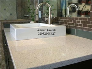 Online Best White Galaxy Quartz Bath Tops