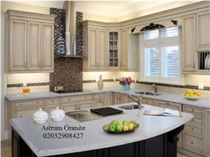 Snow Quartz Kitchen Worktop