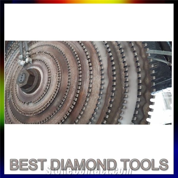 1200mm 48" 24x7.5/6.5x13mm Multi Blade Segment