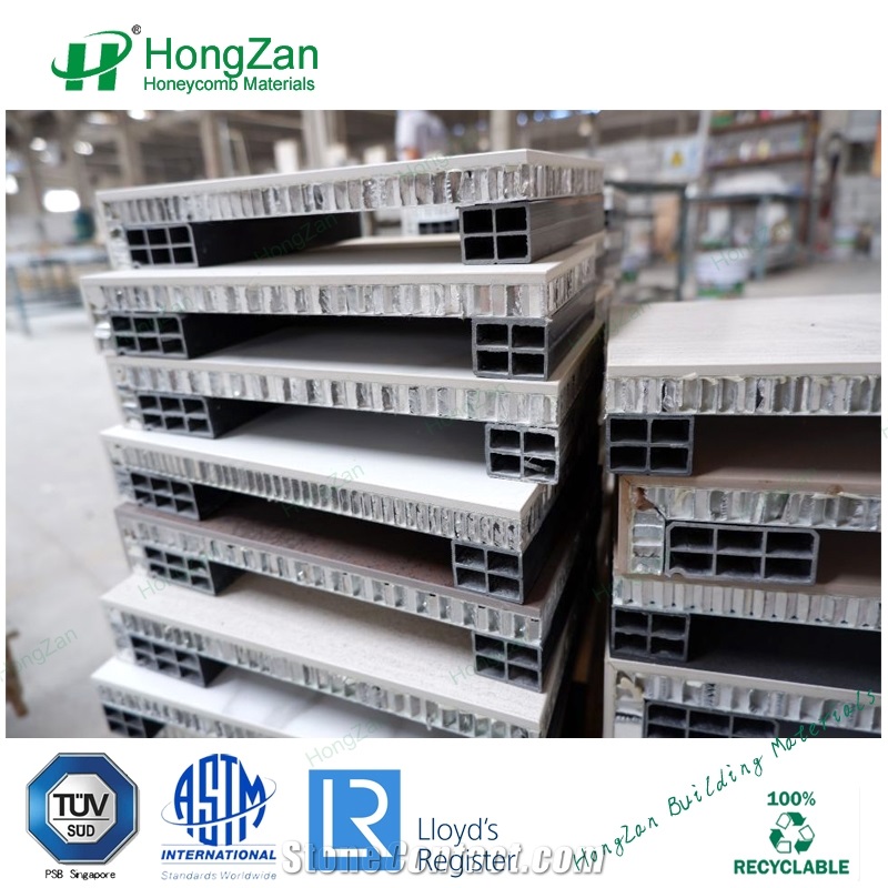 Building Materials Stone Partition Wall Honeycomb Panels