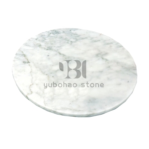 Bianco Carrara White, Round Dishes,Serving Plates
