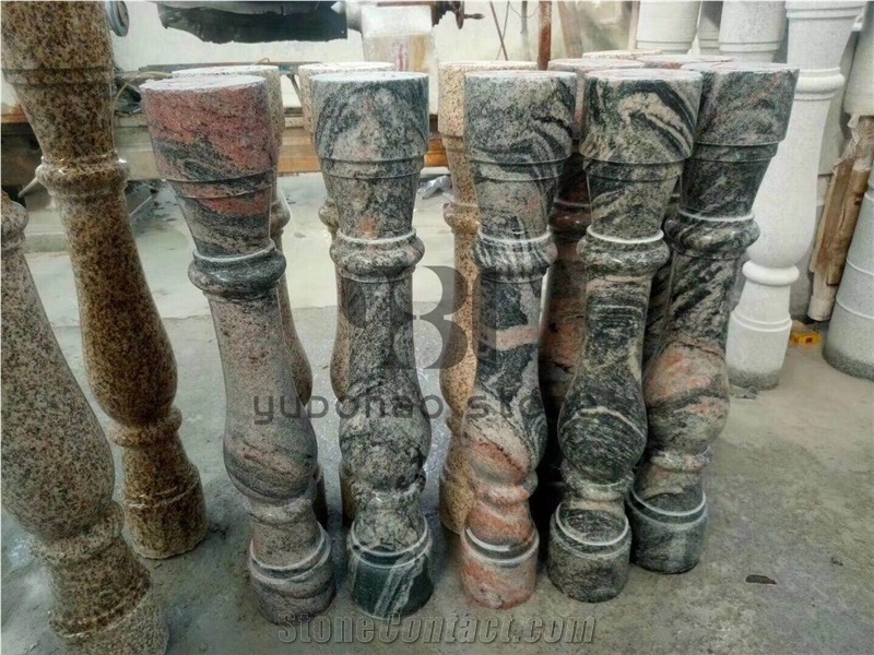 China New Juparana Granite,Stair Balustrade, Rails