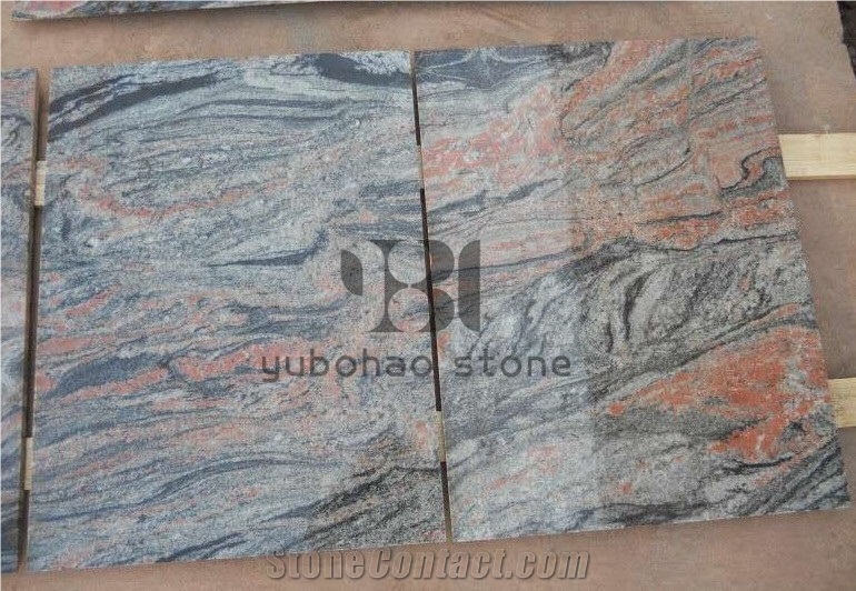China New Juparana Granite,Stair Balustrade, Rails