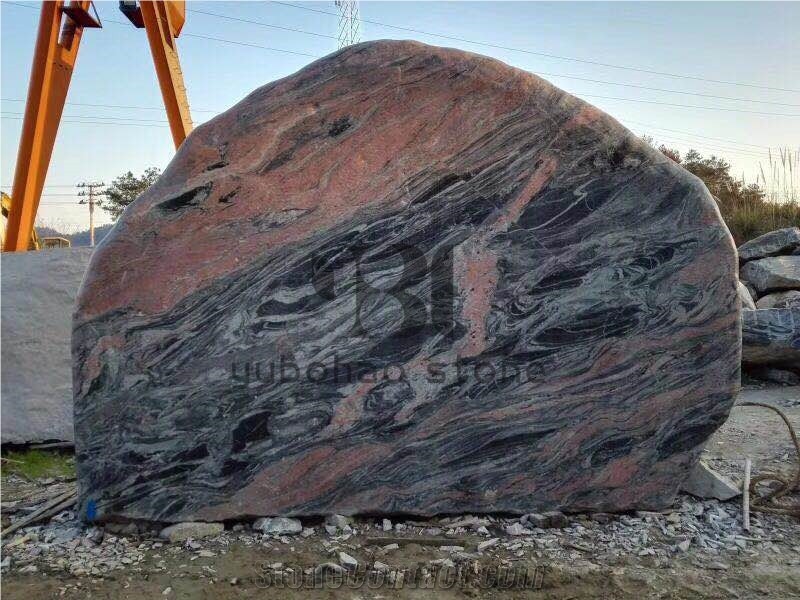 China New Juparana Granite,Stair Balustrade, Rails