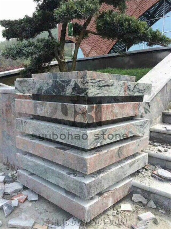 China New Juparana Granite,Stair Balustrade, Rails
