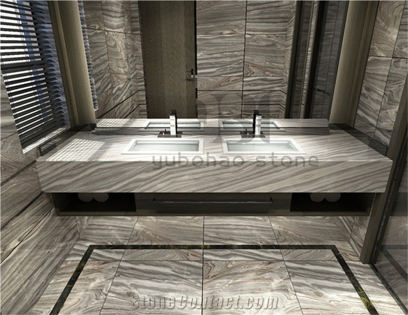 Palissandro Azzurro Marble Slabs for Kitchen Tops