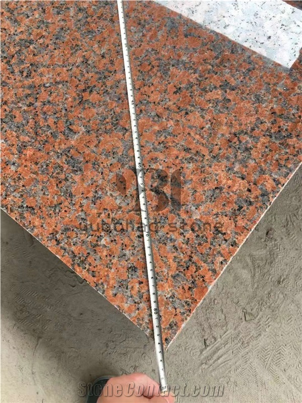 Red Balmoral,Rosy Pink,G562 Granite Polished Tiles