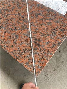 Red Balmoral,Rosy Pink,G562 Granite Polished Tiles Red Balmoral,Rosy Pink,G562 Granite Polished Tiles