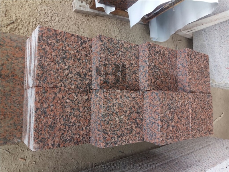Red Balmoral,Rosy Pink,G562 Granite Polished Tiles