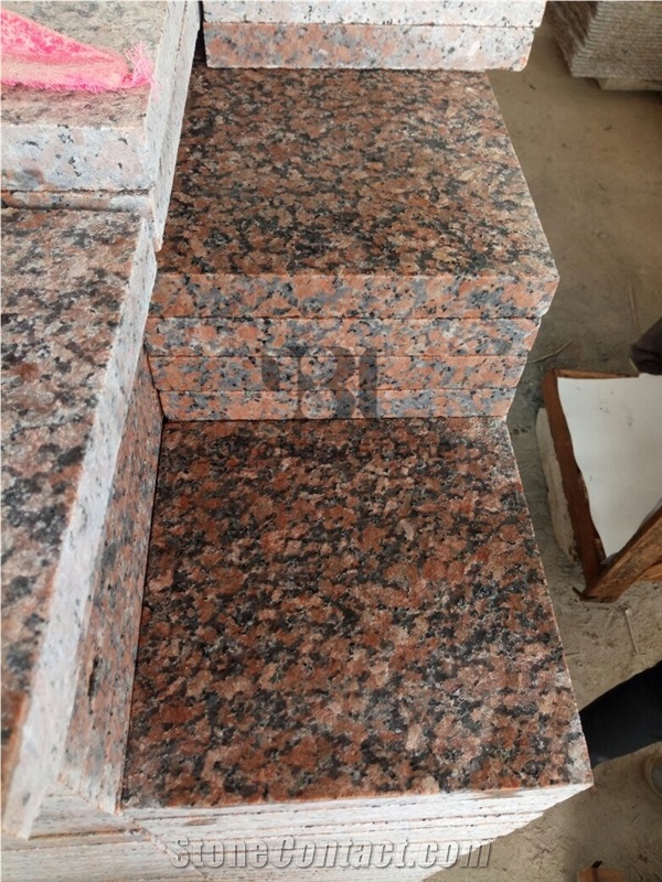 Red Balmoral,Rosy Pink,G562 Granite Polished Tiles