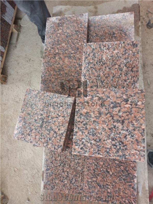 Red Balmoral,Rosy Pink,G562 Granite Polished Tiles