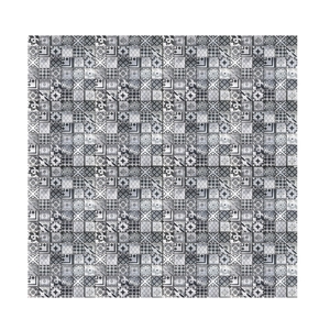 Inkjet Mosaic Grey Flower Pattern Tile
