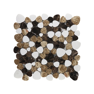 Stone Mosaic Tile Heart Shape Marble Mosaic Tile