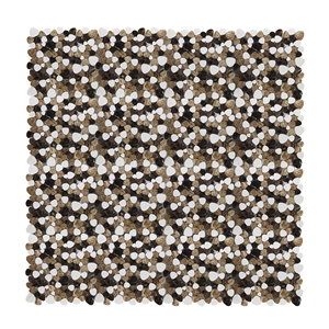 Stone Mosaic Tile Heart Shape Marble Mosaic Tile